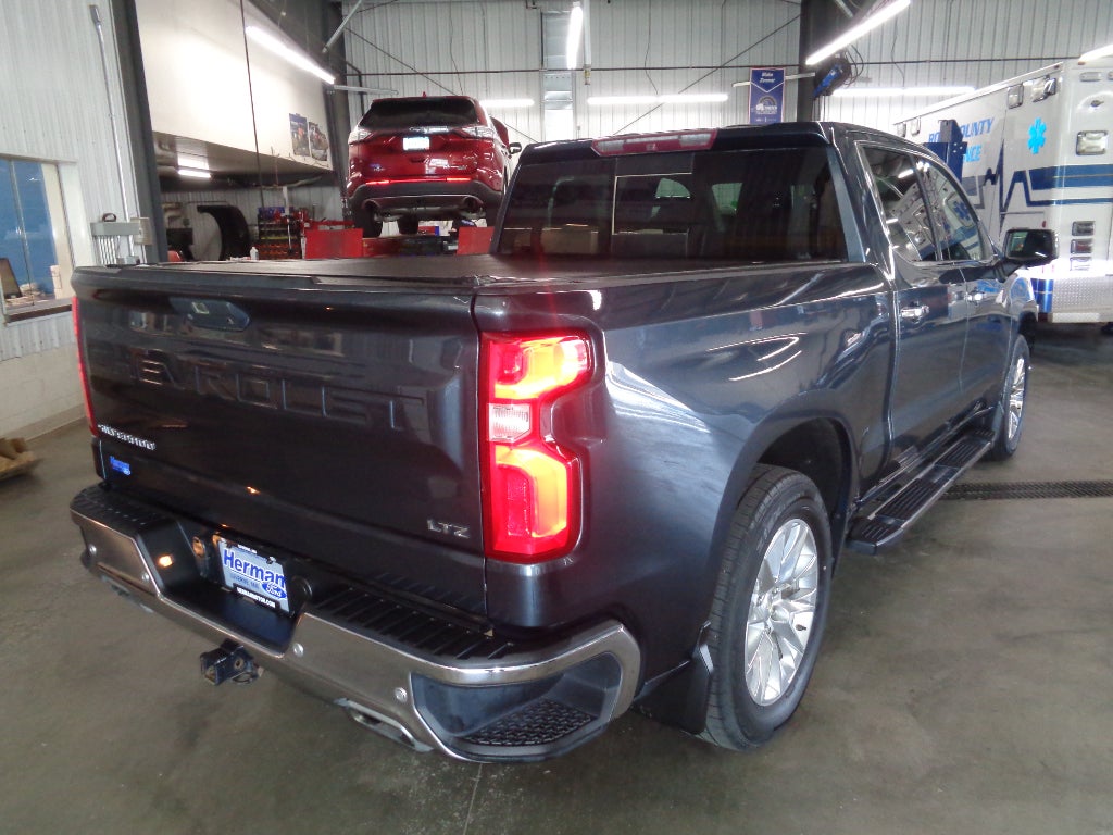 2019 Chevrolet Silverado — rear three-quarter view